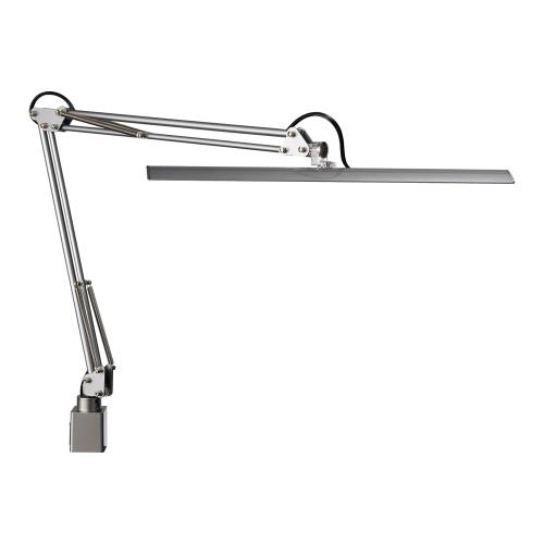 山田照明(Yamada Shomei) Z-LIGHT LEDデスクライト 合金鋼 高演色Ra90 肌色きれい 明るさ2430Lx シルバー Z-10RSL