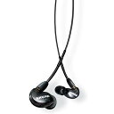 SHURE シュア イヤホン AONIC 215 有線 マイク付き SE215DYBK+UNI-A トランスルーセントブラック 高遮音性 ゲーム ゲーミング カナル型 ワイヤレス変換可(別売) MMCX リケーブル プロ仕様 配信 音楽 オーディオリスニング レコーディング 録音 楽器 在宅勤務 リモートワーク