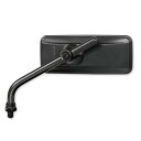 タナックス(Tanax) バイクミラー ナポレオン リトラミラー ブラック 左右共通 10mm 正ねじ 1本入り AVA-104-10