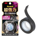 3M スコッチ 超強力両面テープ プレミアゴールド 自動車ダッシュボード用 黒 15mm×1m KCD-15