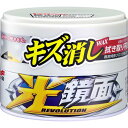 ソフト99(SOFT99) ワックス WAX 光鏡面WAX ホワイト車用 自動車塗膜の保護および艶出し用 クロス 00418