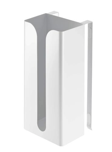 山崎実業(Yamazaki) ポリ袋 キッチンペーパーホルダー ホワイト 約W13×D11.5×H26cm プレート Plate 戸棚下収納 キッチン収納 7982(3)