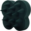 ウカ (uka) ウカ スカルプブラシ 全ての髪質用 ケンザン バリカタ(頭皮用ブラシ) ブラック 1個 (x 1)