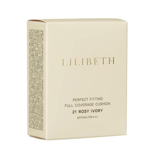 LILIBETH リリベス パーフェクトフィッティングフルカバレッジ クッションファンデーション リフィル ロージーアイボリー ライトベージュ 韓国コスメ SPF50+ PA+++ カバー力 くずれない 低刺激 高密着 インフルエンサーコスメ (Rosy Ivory 21号) LILIBETH リリベス パーフェクトフィッティングフルカバレッジ クッションファンデーション リフィル ロージーアイボリー ライトベージュ 韓国コスメ SPF50+ PA+++ カバー力 くずれない 低刺激 高密着 インフルエンサーコスメ (Rosy Ivory 21号)