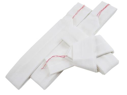 モスリン腰ひも 3本セット (ホワイト)