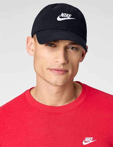 [ナイキ] クラブ CB FUT WSH L キャップ ブラック/ホワイト FB5368-011 サイズM/L