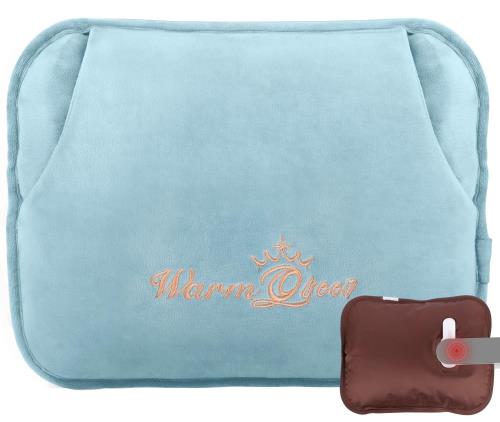 Great Home JP 湯たんぽ ゆたんぽ 充電式大きめサイズ保温ポケット型デザインエコ湯タンポ 5~15H長時間保温 充電器 電気湯たんぽ 過熱防止機能 柔らかく温かいなカバー付き 洗濯OK 暖房器具 省エネ お腹周り/背中/指先/足元 あったかグッズ 防寒グッズ 冷え対策 安全PSE認証