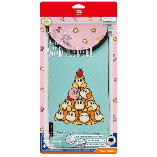 任天堂ライセンス商品カービィ play with ワドルディ ストレートポーチ for Nintendo Switch 2