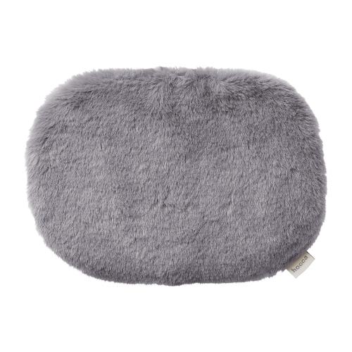 レンジですぐにホッカホカ ジェル湯たんぽ hocca Mサイズ RX40-JY 新色 レンジで3分 繰り返し使える ふとんに入れて7時間温かさ持続 ふわふわ専用カバー かわいい LADONNA ラドンナ (ダブグレー)