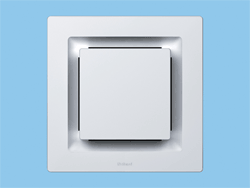 パナソニック 天井埋込形換気扇部材【FY-24L76】ルーバー フラットパネルタイプ 樹脂製(PP樹脂) スプリング式着脱 24タイプ用 色＝ホワイト〔IB〕