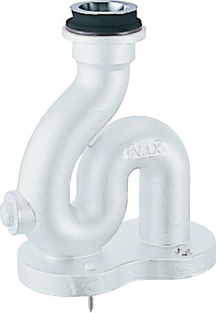 INAX/LIXIL 水栓金具【SF-20SAF】掃除流し用床排水Sトラップ 鉛管LP65用フランジ〔FA〕