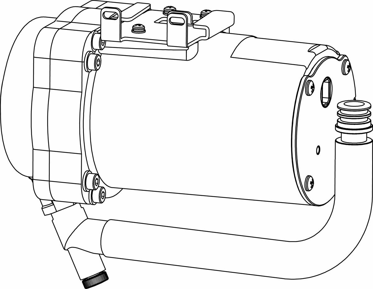 INAX/LIXIL シャワートイレ用部品【CWA-217A】低流動圧対応ブースター(後付)〔GE〕