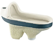 ●INAX/LIXIL トイレ【C-852B/BW1】ピュアホワイト 便器部のみ 和風便器 ハイパーキラミック ロングタイプ 洗出し式〔IE〕