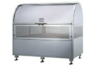 ###u.ダイケン ゴミ収集庫【CKM-TN120】クロムステンレス製 クリーンストッカー CKM-TN型 ダンパー・アジャスター標準装備タイプ 容量770L 奥行750mm 受注約2週