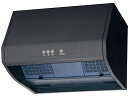 ●三菱 レンジフードファン【V-602K9-BK-M】ブラック ブース形(深形) 上幕板なしタイプ (旧品番 V-602K8-BK-M)〔IF〕