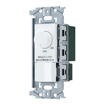 パナソニック 配線器具【WNS575830W】マットホワイト SO-STYLE LED 埋込逆位相調光スイッチC スイッチC..