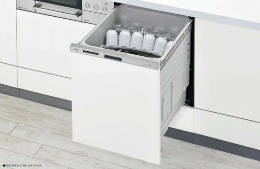 ###リンナイ 食器洗い乾燥機【RKW-D401AM-B】ブラック 深型スライドオープンタイプ 幅45cm スタンダード 扉材専用〔GB〕 ###リンナイ 食器洗い乾燥機【RKW-D401AM-B】ブラック 深型スライドオープンタイプ 幅45cm スタンダード 扉材専用〔GB〕