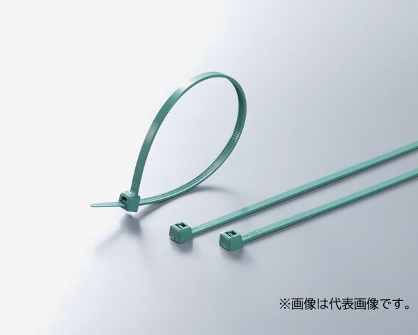 Яヘラマンタイトン 【MCTS100-MG 100本】ミントグリーン メタルコンテントタイ 特殊樹脂シリーズ 全長1..