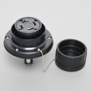 Яアメリカン電機 【41066EW】黒色 防水形パネルコンセント 引掛形 100A 接地形3P 600V
