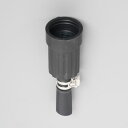 Яアメリカン電機 【R105】黒色 防水形コードコネクタボディ 引掛形 15A 接地形3P 250V