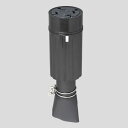 Яアメリカン電機 【41024RW】黒色 防水形コードコネクタボディ ゴムカバー 引掛形 100A 接地形3P 250V