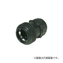 未来工業 【FPK-42YK】黒 コネクタ (PF管用) サイズ42 ワンタッチ型