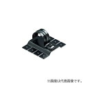 未来工業 【SSKT-DF36K(10個入)】黒 PF管ステンレス片サドル (取付金具付) サイズ36