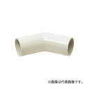 未来工業 【VEN-16M(10個入)】ミルキーホワイト J管エルボ(45°) VE16用