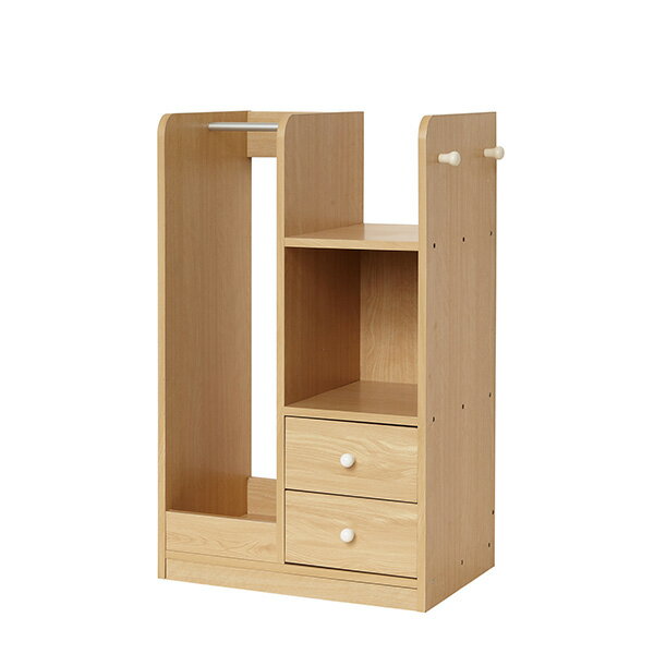 ###⊥クロシオ 【26531】(4954877265313) ナチュラル ランドセルハンガーラック 組立式