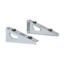 ####バクマ工業 【B-KBZAM】室外ユニット用据付架台 壁面用架台 (ブラケットタイプ) 高耐蝕溶融メッキ鋼板 D=140〜400〔HE〕