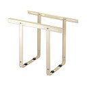 ####バクマ工業 【B-TT3】室外ユニット用据付架台 天吊り用架台 塗装仕上げ W=300〜700 D=140〜360 吊り下げ高さ650mm〔HE〕