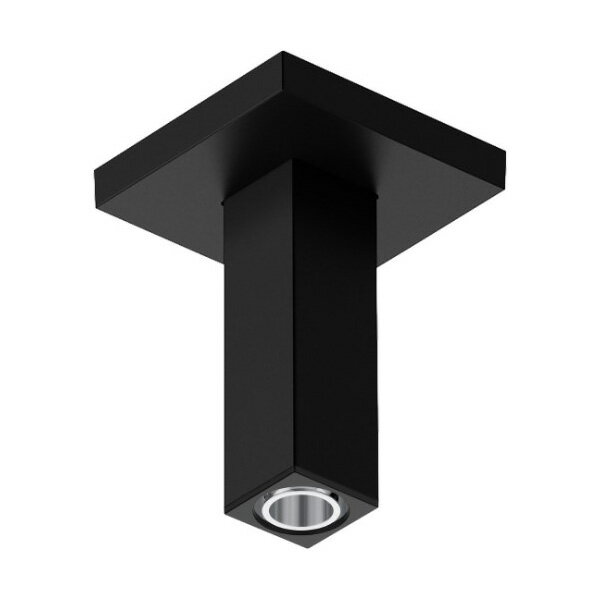 ハンスグローエ 【24338670】マットブラック シーリングコネクターE 100mm 受注生産〔EI〕