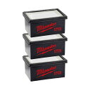 ####u.ミルウォーキー/Milwaukee 【49-90-2306】集塵フィルター (3個パック)