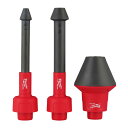 ####u.ミルウォーキー/Milwaukee 【49-90-2024】AIR-TIP 配線引き込みノズルセット