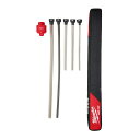 ####u.ミルウォーキー/Milwaukee 【49-90-2037】AIR-TIP フレキシブルホースノズルセット