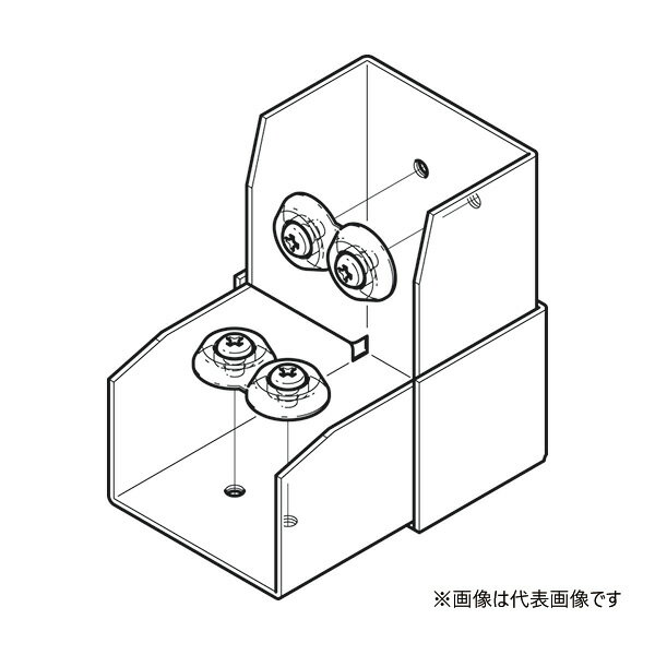 Яネグロス電工 【DI-7】エルボ(立面内曲り) 溶融亜鉛めっき鋼板 DP7タイプ