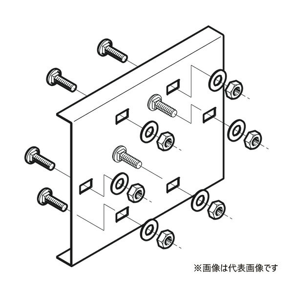 Яネグロス電工 【SD-DPSG200】直線継ぎ金具 スーパーダイマ 適合ダクト高さ200 DPSタイプ