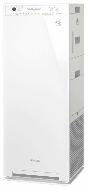 ###ダイキン 空気清浄機【ACK55Z-W】ホワイト 加湿ストリーマ空気清浄機 ワイヤレスリモコン付 適用床面積の目安 ～25畳 (旧品番 ACK55Y-W)