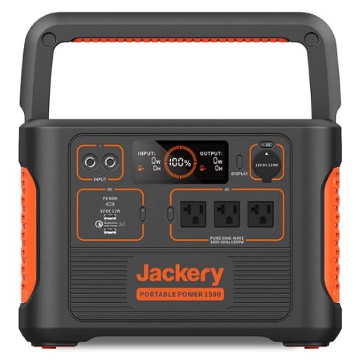 ∀ジャクリ/Jackery 【PTB152】ポータブル電源 1500 426300mAh/1534.68Wh リチウムイオン電池