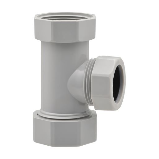 カクダイ 【469-553】排水チーズ トイレ手洗増設部品〔GB〕