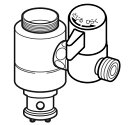 ナニワ製作所 【NSP-SXH7】浄水器・食器洗い乾燥機用分岐水栓 シングル分岐 (旧品番 NSJ-SXH7)〔▽〕