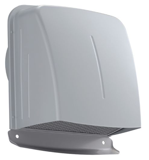 ユニックス 換気口【SPFW100C10M】ステンレス製 パイプフード 深型フード(角型) 10メッシュ〔HF〕