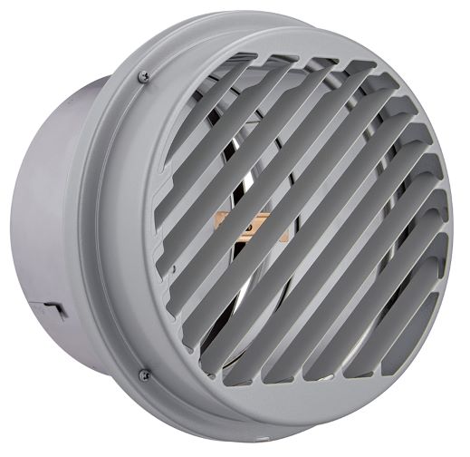 ユニックス 換気口【SG100NRDSPBL】ステンレス製 厚型グリル 斜めガラリ 右吹き 防火ダンパー 72℃型式..