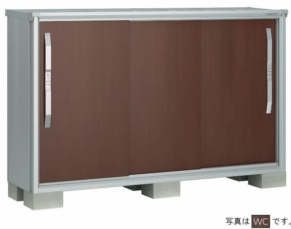 ●u.ヨド物置/ヨドコウ 【ESF-1805Y GM】グラファイトメタリック エスモ 小型物置 一般型 3枚扉 受注生産(4)