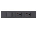 ###β神保電器 配線器具【KAG-3714SB】ソフトブラック NKシリーズ 家具・機器用 3路スイッチ+接地コンセント+接地コンセントセット (シボ加工品)...
