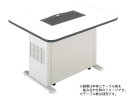 ###三菱 業務用空気清浄機【WQ-FT13D-W】本体のみ テーブルタイプ テーブル板別売〔GI〕