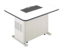 ###三菱 業務用空気清浄機【WQ-FT13D-W+WQ-F90D-W】本体+テーブル板 テーブルタイプ〔GI〕