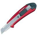 ∀タジマ/TAJIMA 【AC-L500R】レッド オートロックLアルミニスト 厚物切断用カッター 刃折り器(スナッパー)付 (4975364017178)