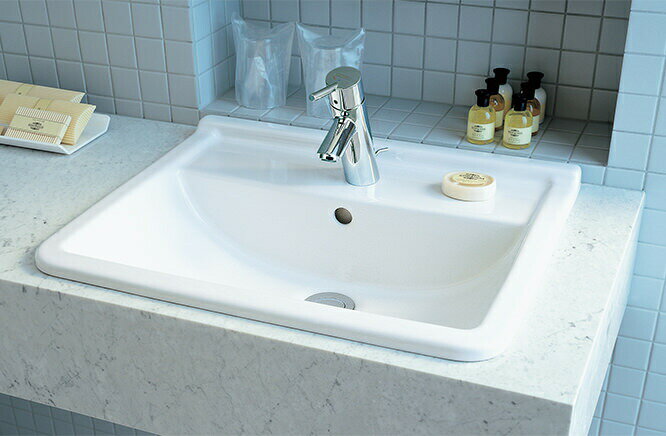###CERA/セラ 洗面・手洗スタルク3 (洗面器のみ) 洗面器 ホワイト 560×460〔EI〕