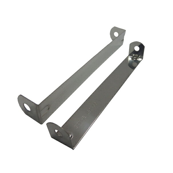 ●材質：ステンレス（SUS304） ●全長：144mm ●幅：20mm ●ビス穴径：6.5φmm ●質量：16.8g ●1本止めケーブル外径：56.9φmm ●使用温度範囲：-50〜200℃ ●電線管およびケーブル等の固定にご使用いただけます ●パイプ固定用標準サドル ●丈夫で曲げやすいステンレス製 ●強い強度と優れた耐久性で、厳しい環境でもガッチリ固定できます